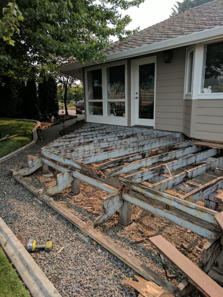 Deck Renovation Ashland Oregon